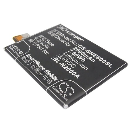 Bsc Preferred BLU L240A L240i Life Pure Mobile Phone Replacement Battery CS-GNE600SL.1